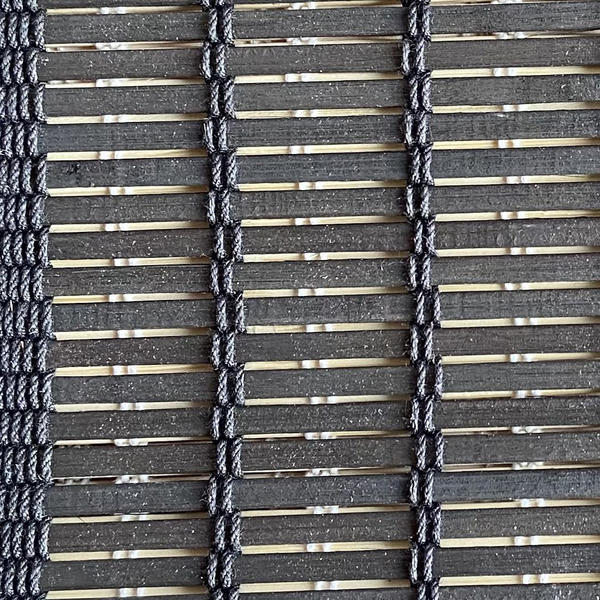 Бамбуковые римские шторы 7054 Фудзи черный